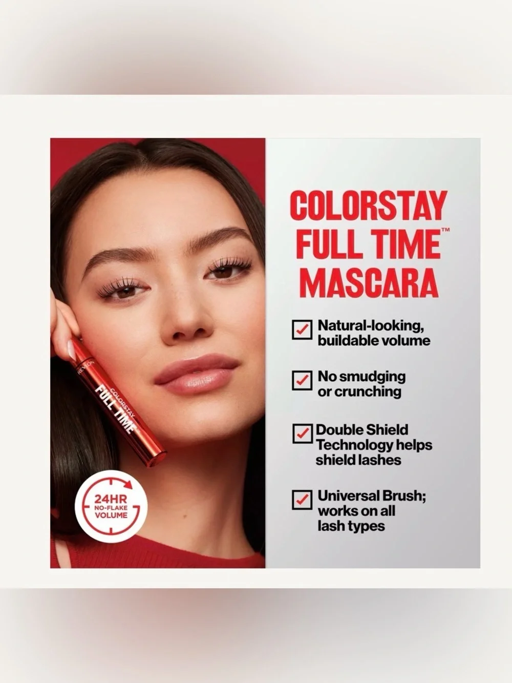 Revlon Full Time Mascara in Black